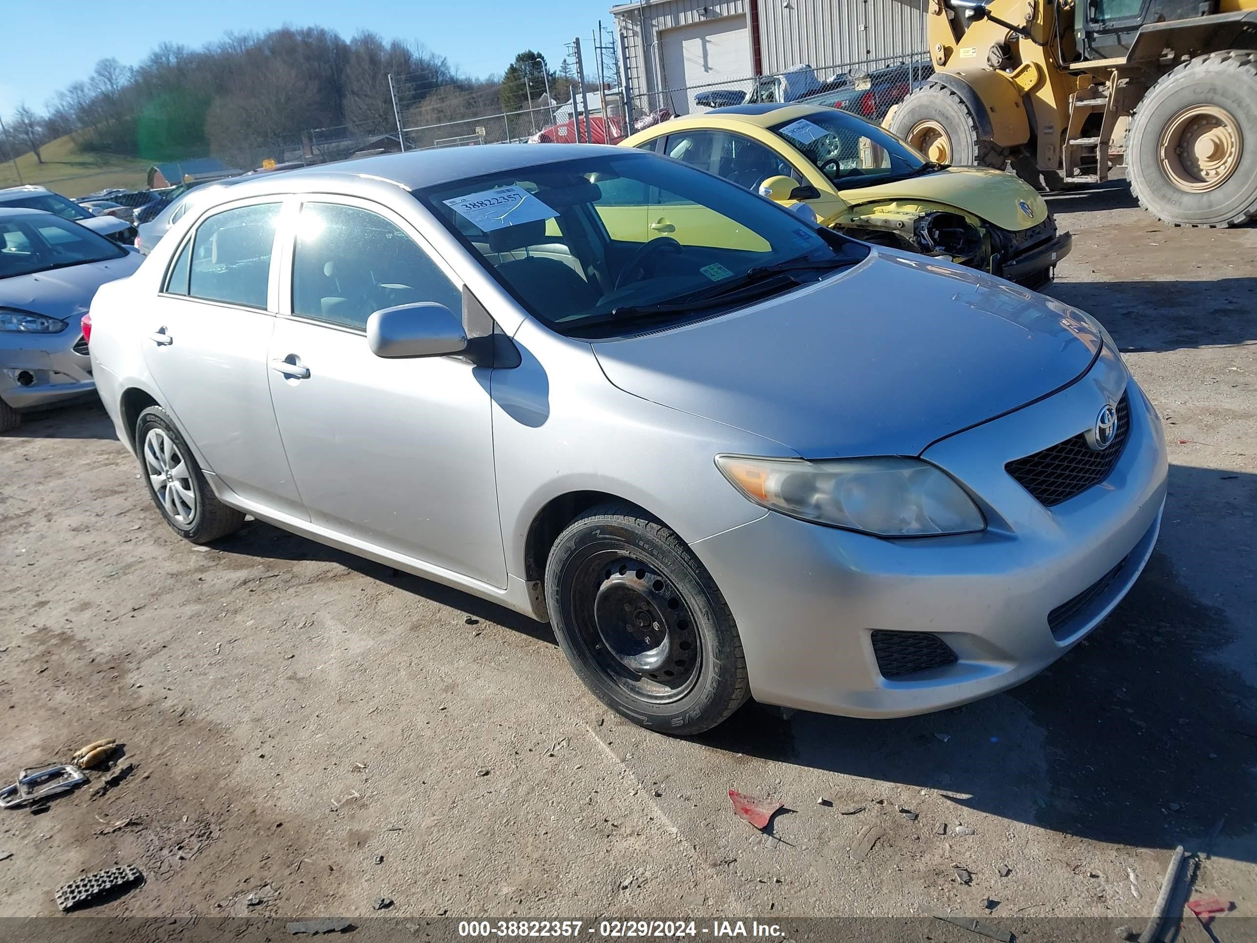 TOYOTA COROLLA 2010 2t1bu4ee5ac534255