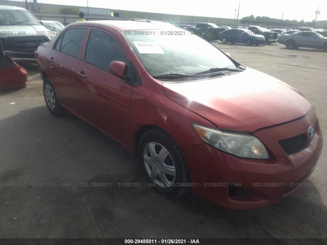 TOYOTA COROLLA 2010 2t1bu4ee5ac535549