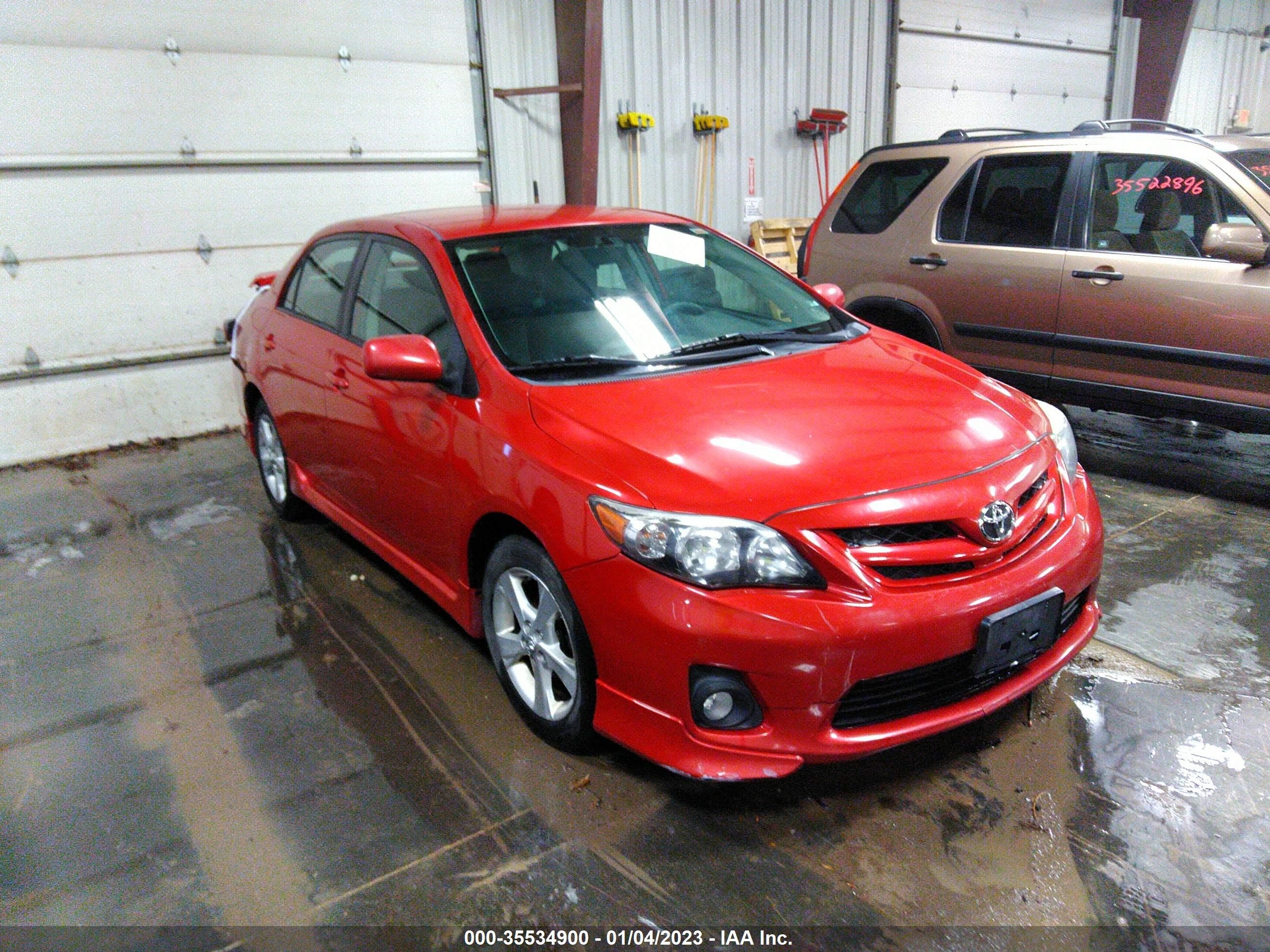 TOYOTA COROLLA 2011 2t1bu4ee5bc676400