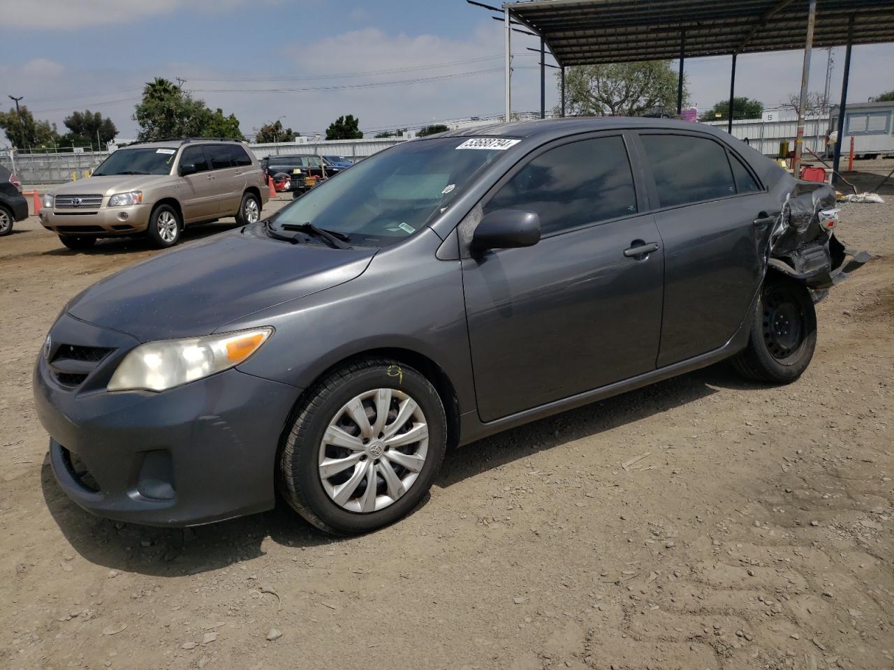 TOYOTA COROLLA 2012 2t1bu4ee5cc767619