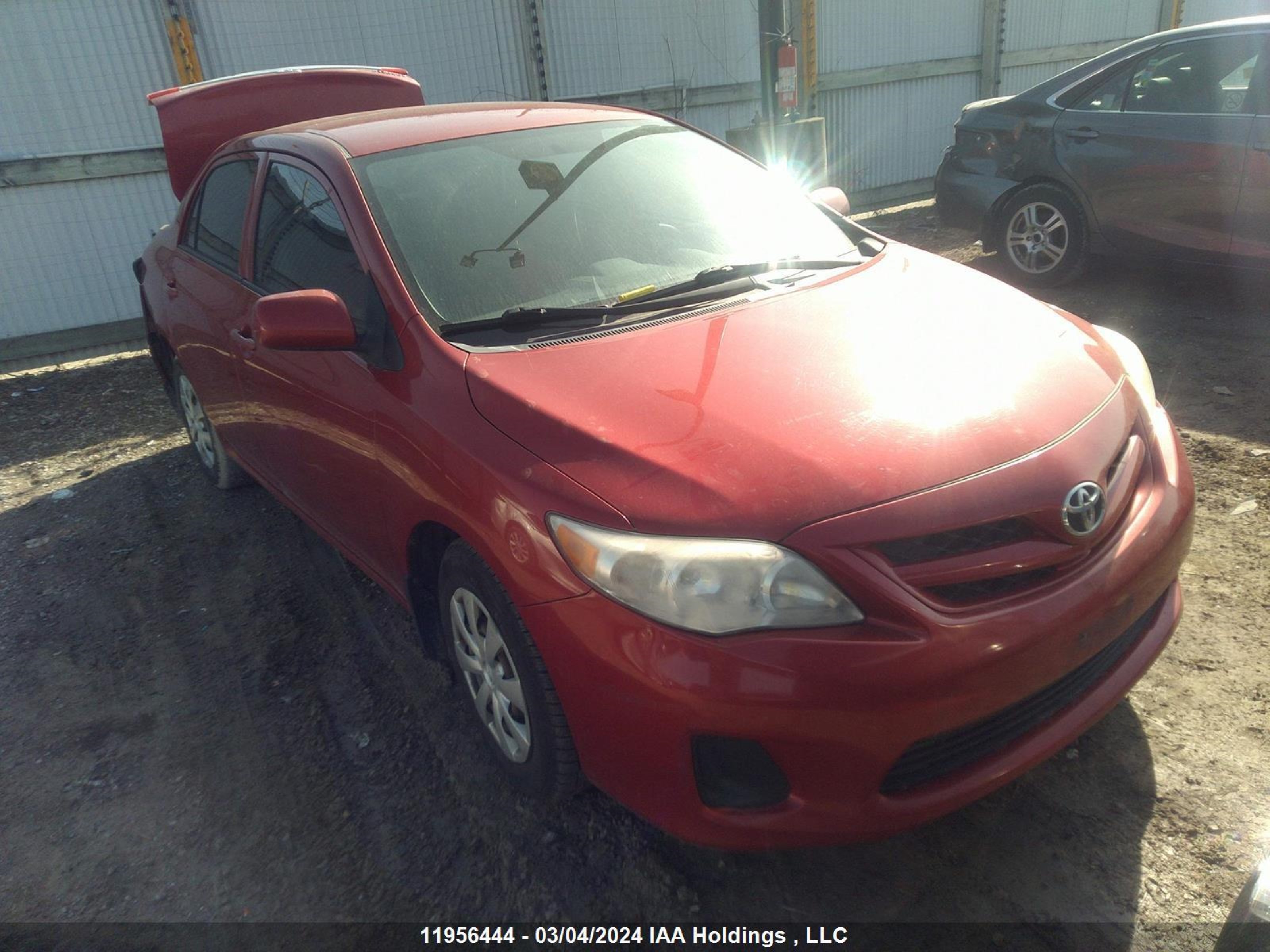 TOYOTA COROLLA 2012 2t1bu4ee5cc769743