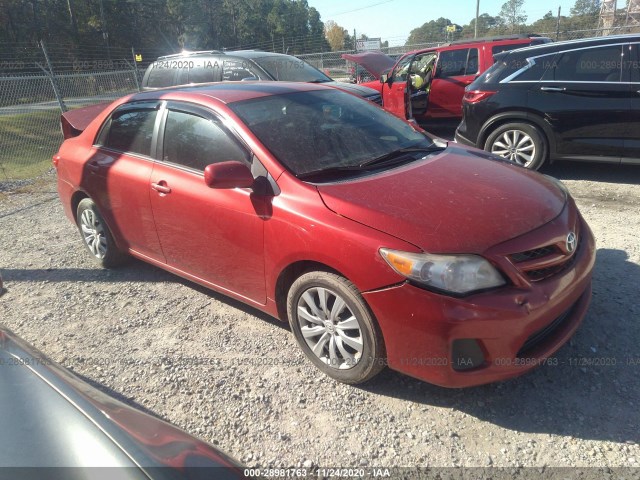 TOYOTA COROLLA 2012 2t1bu4ee5cc777440