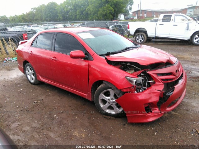 TOYOTA COROLLA 2012 2t1bu4ee5cc910505