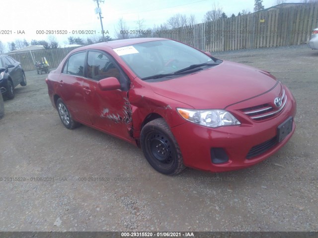 TOYOTA COROLLA 2013 2t1bu4ee5dc050008