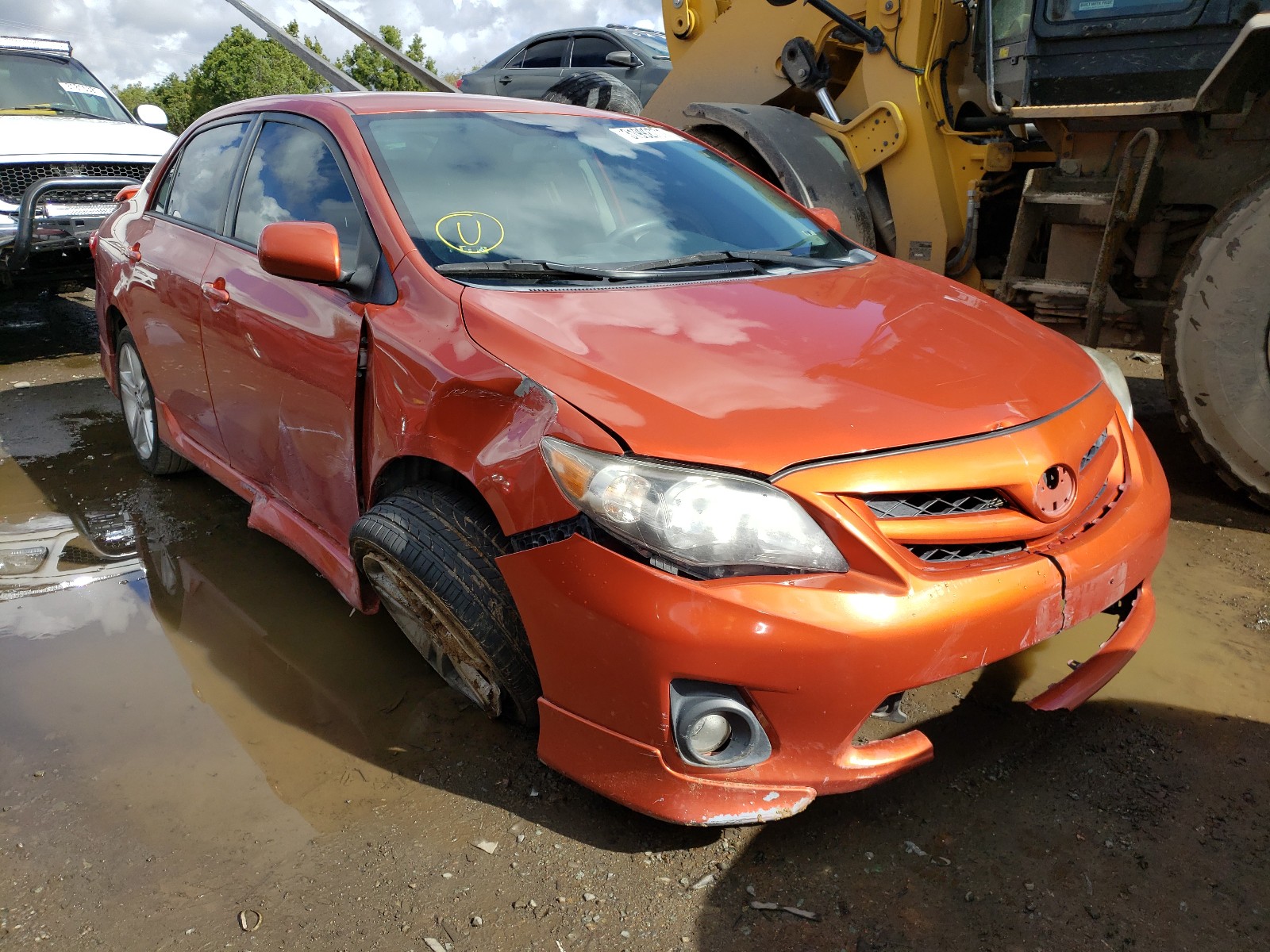 TOYOTA COROLLA BA 2013 2t1bu4ee5dc074132