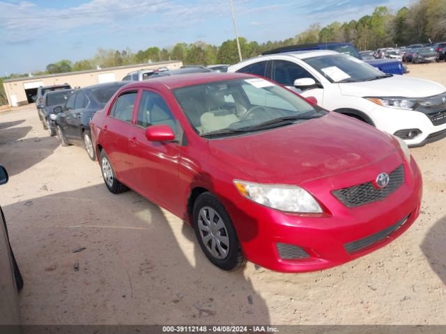 TOYOTA COROLLA 2010 2t1bu4ee6ac234319