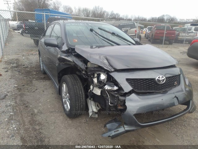 TOYOTA COROLLA 2010 2t1bu4ee6ac248642