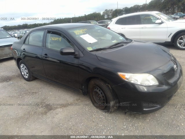 TOYOTA COROLLA 2010 2t1bu4ee6ac249144