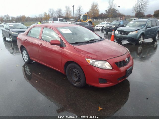 TOYOTA COROLLA 2010 2t1bu4ee6ac251136