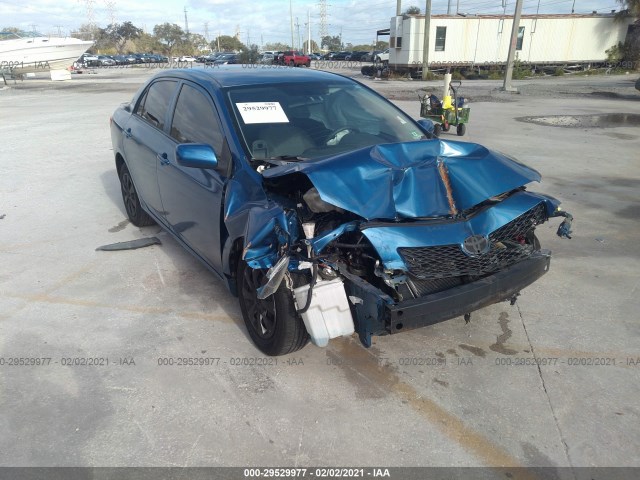 TOYOTA COROLLA 2010 2t1bu4ee6ac253193