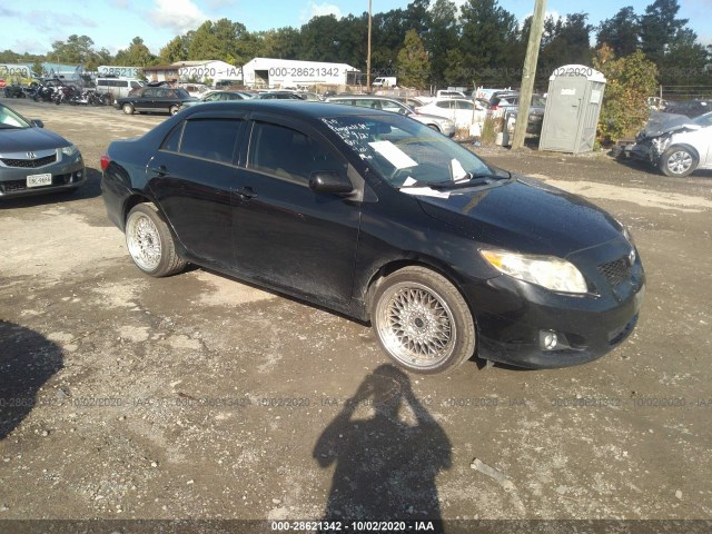 TOYOTA COROLLA BA 2010 2t1bu4ee6ac262668