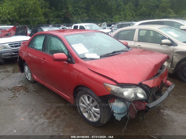 TOYOTA COROLLA 2010 2t1bu4ee6ac279387