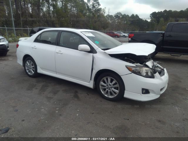 TOYOTA COROLLA 2010 2t1bu4ee6ac296691