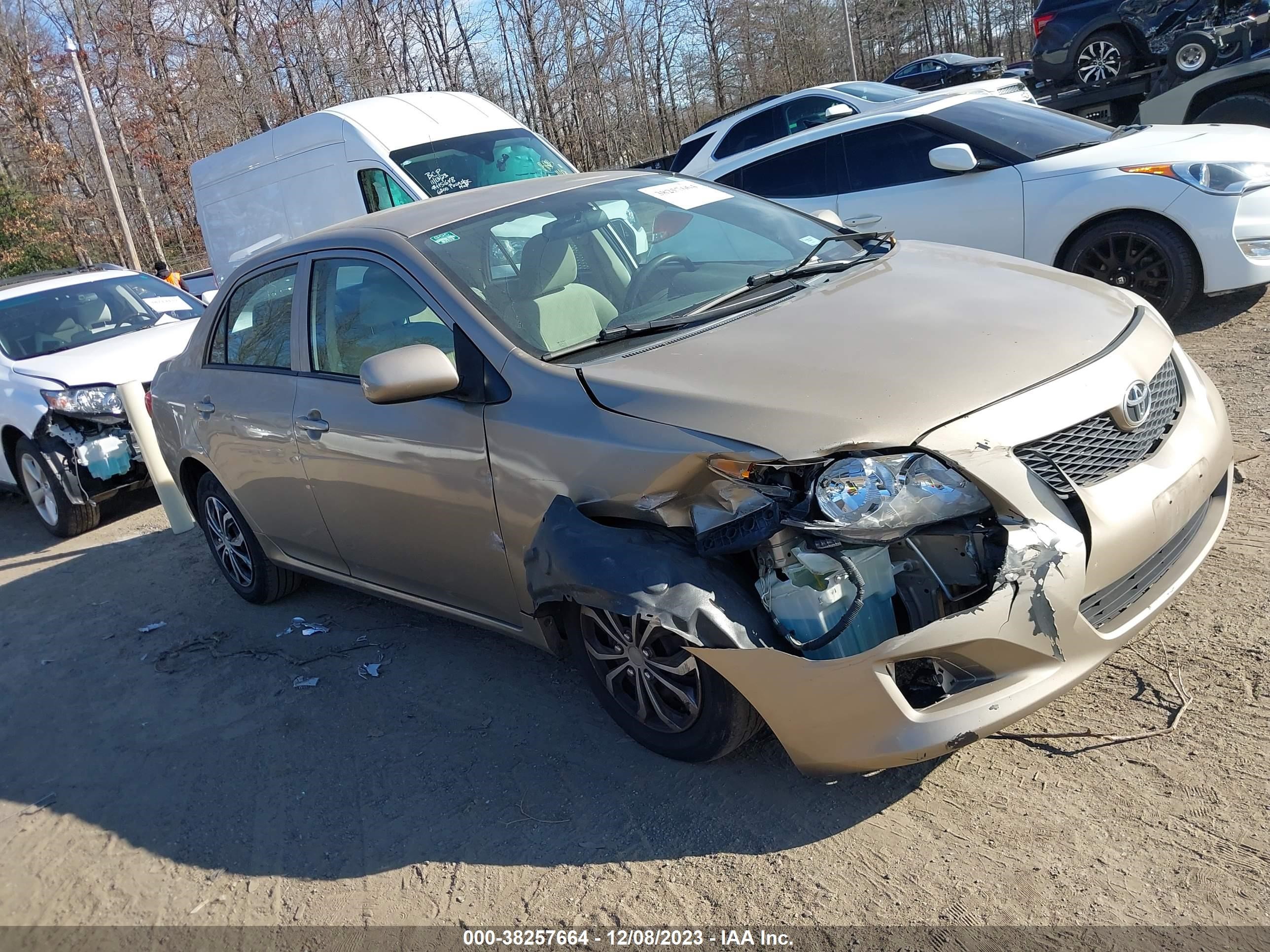 TOYOTA COROLLA 2010 2t1bu4ee6ac314879