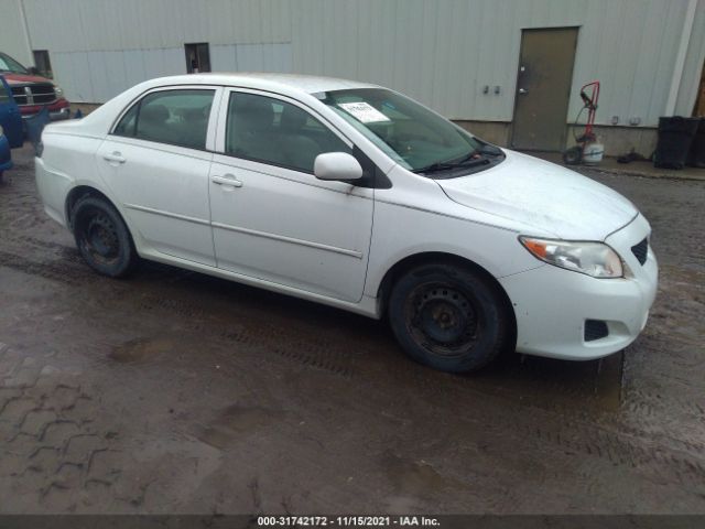 TOYOTA COROLLA 2010 2t1bu4ee6ac316390