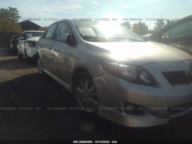 TOYOTA COROLLA 2010 2t1bu4ee6ac318429