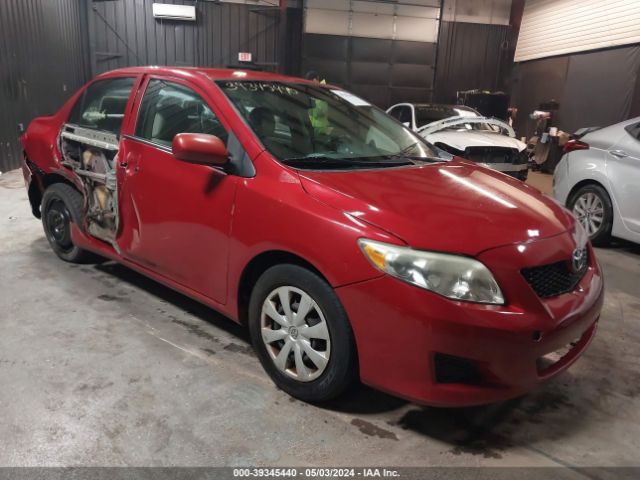 TOYOTA COROLLA 2010 2t1bu4ee6ac319077