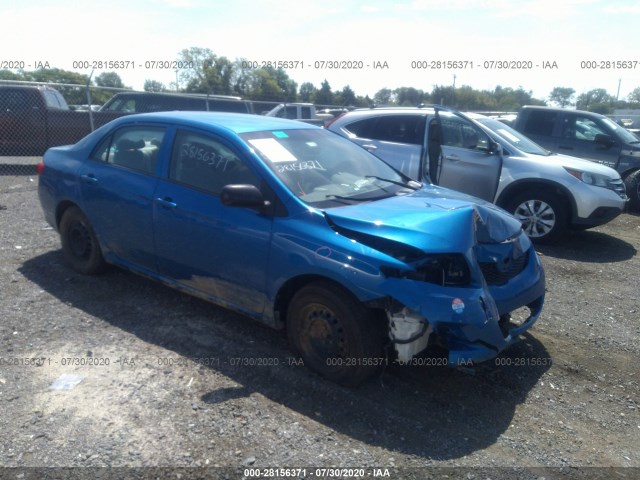 TOYOTA COROLLA 2010 2t1bu4ee6ac327924