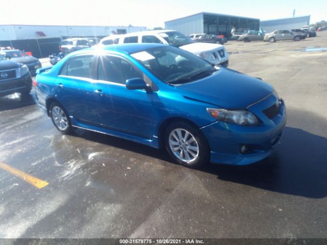 TOYOTA COROLLA 2010 2t1bu4ee6ac332136