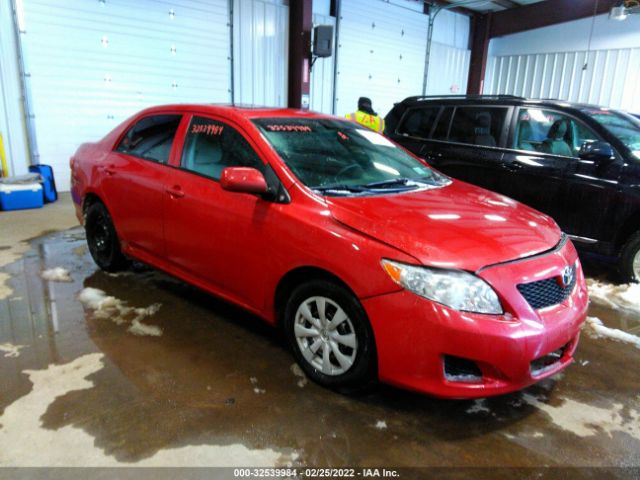 TOYOTA COROLLA 2010 2t1bu4ee6ac334792