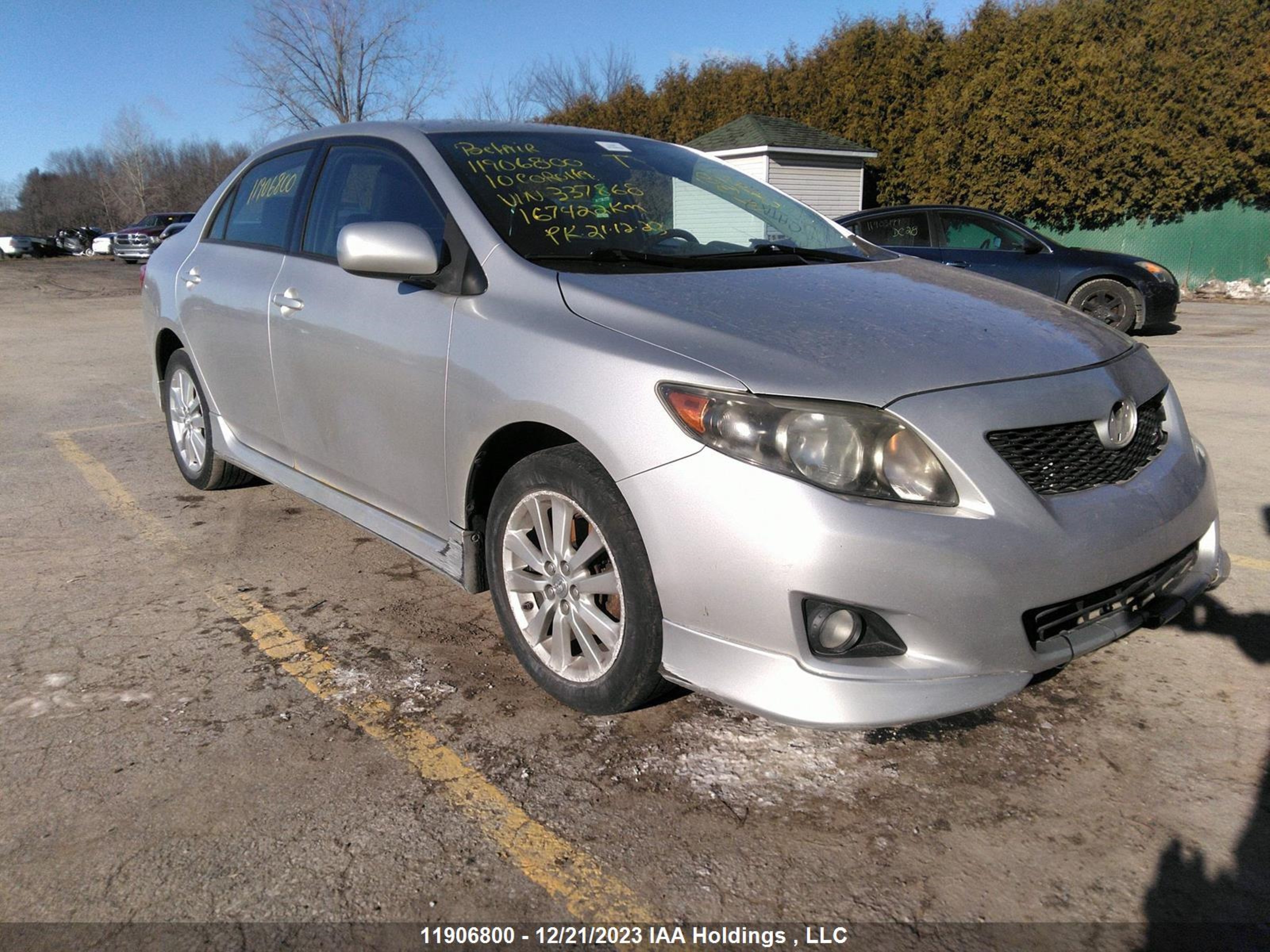 TOYOTA COROLLA 2010 2t1bu4ee6ac337868