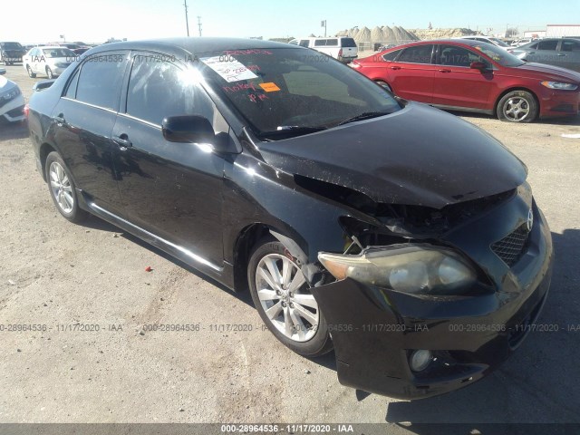 TOYOTA COROLLA 2010 2t1bu4ee6ac343900