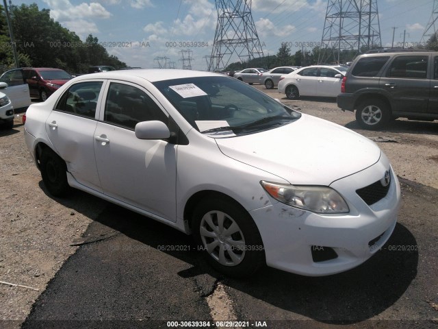 TOYOTA COROLLA 2010 2t1bu4ee6ac349566