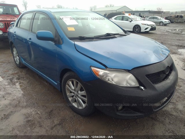 TOYOTA COROLLA 2010 2t1bu4ee6ac353746