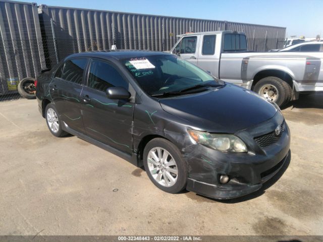 TOYOTA COROLLA 2010 2t1bu4ee6ac357067