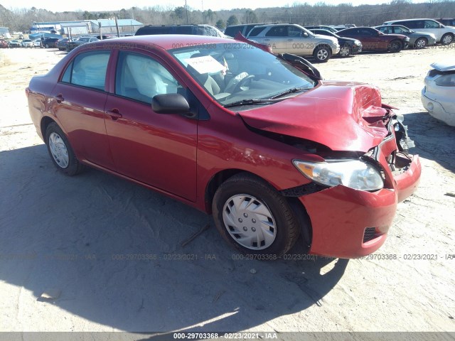 TOYOTA COROLLA 2010 2t1bu4ee6ac381188