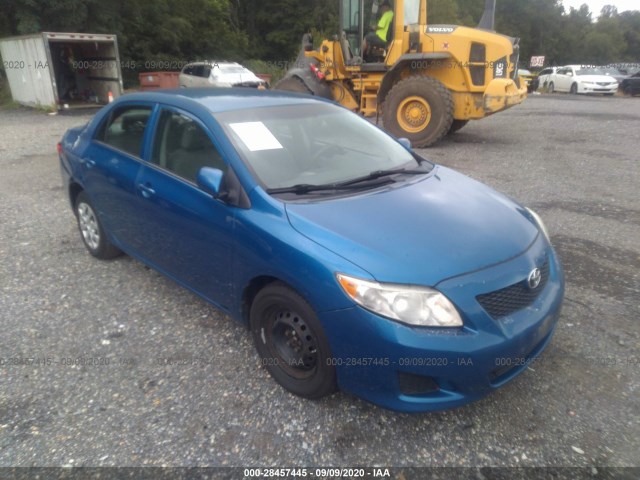 TOYOTA COROLLA 2010 2t1bu4ee6ac390134