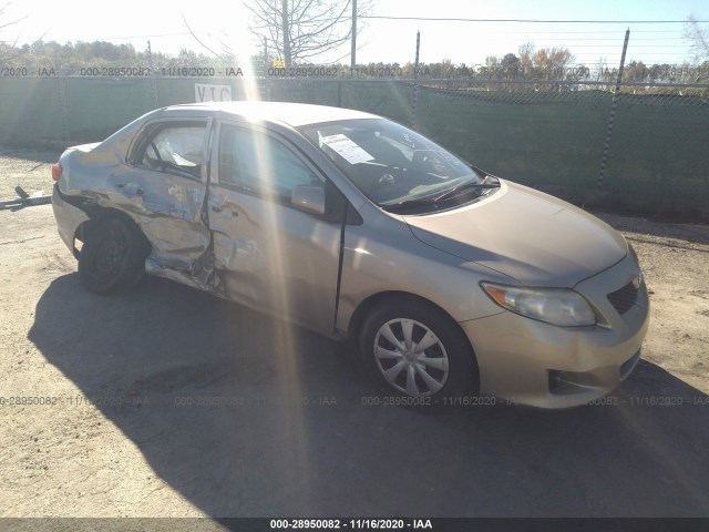 TOYOTA COROLLA 2010 2t1bu4ee6ac391820