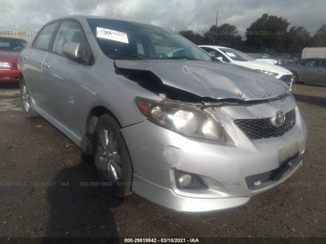 TOYOTA COROLLA 2010 2t1bu4ee6ac429675