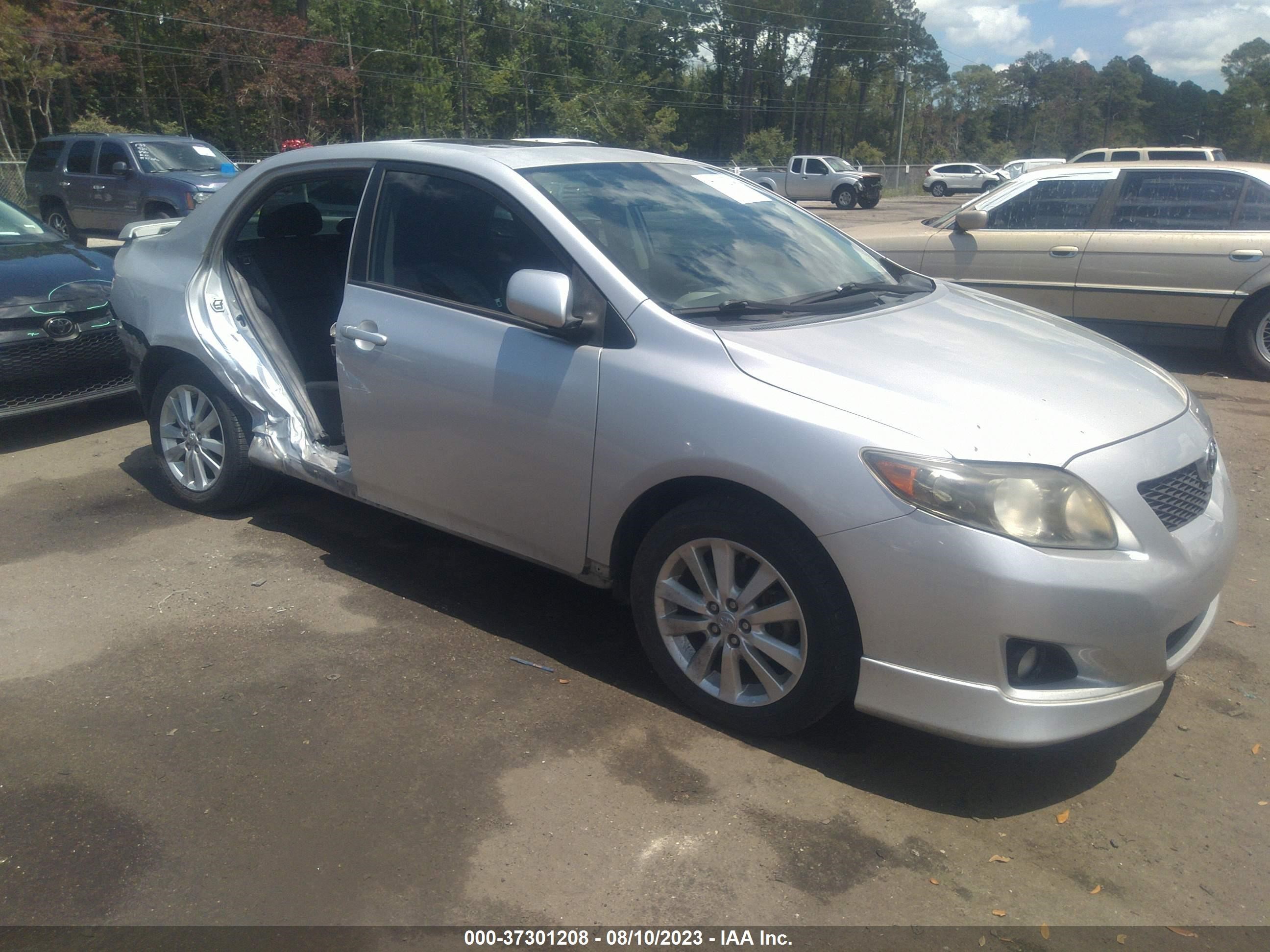 TOYOTA COROLLA 2010 2t1bu4ee6ac430275