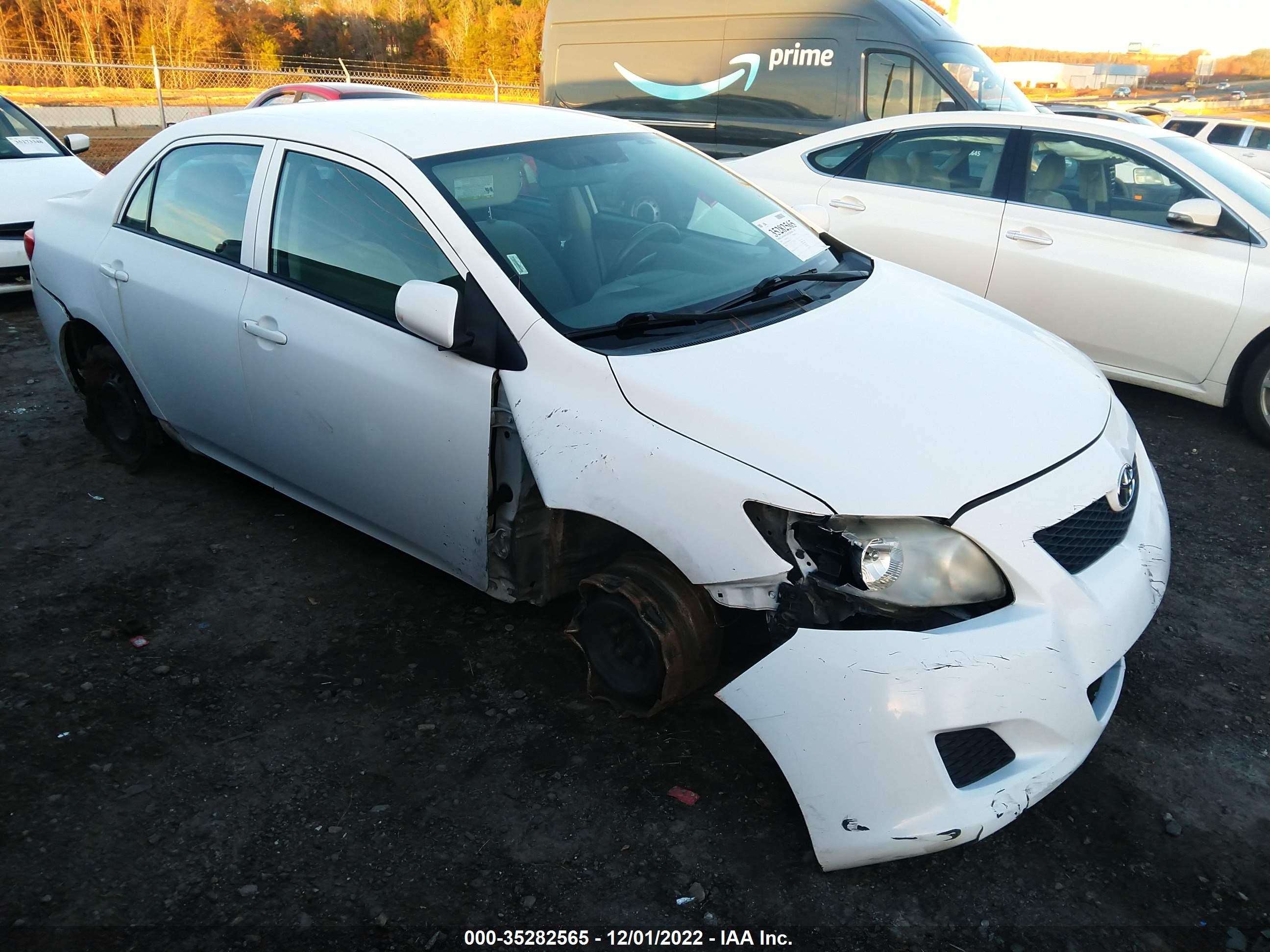 TOYOTA COROLLA 2010 2t1bu4ee6ac433161