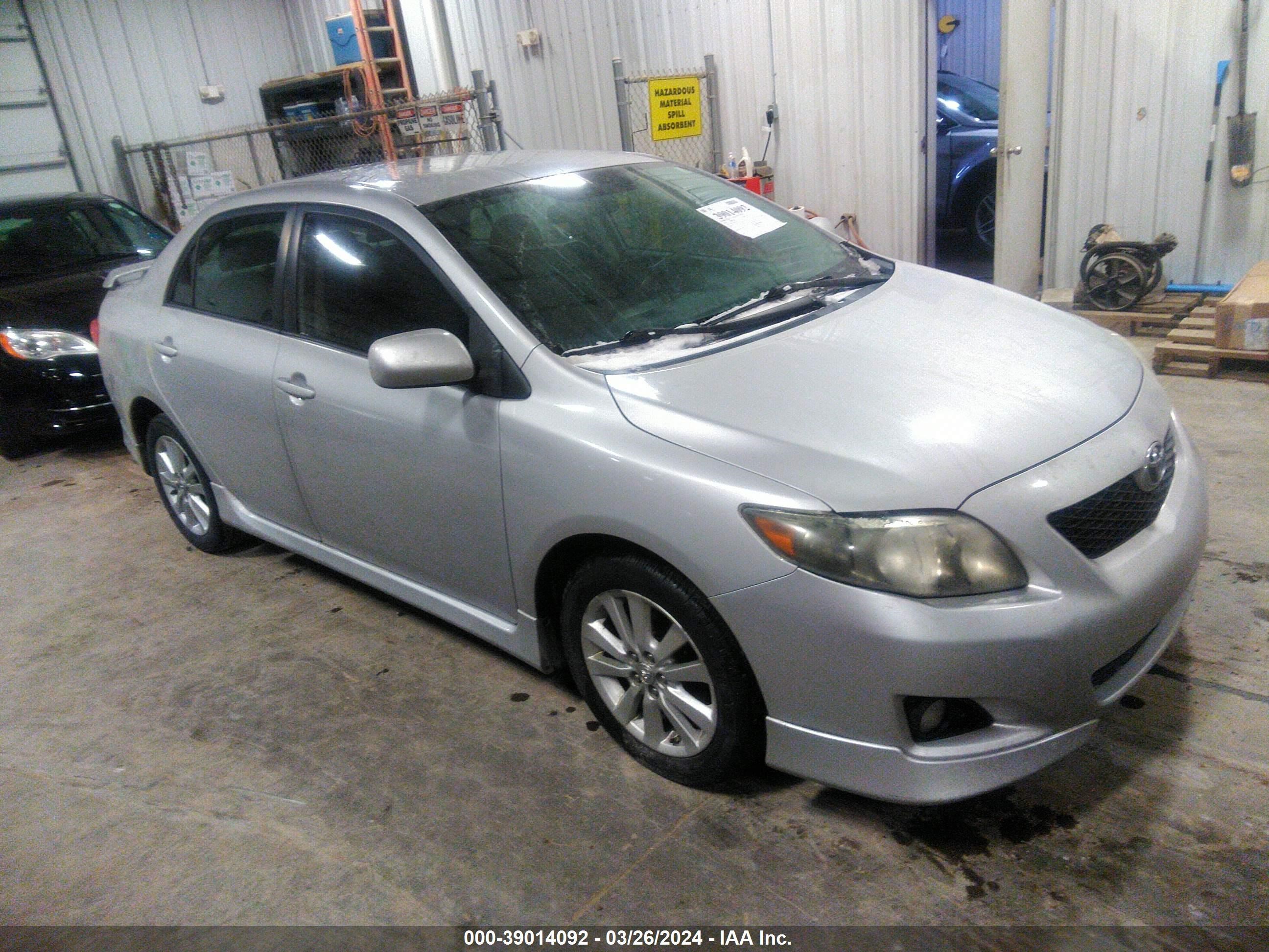 TOYOTA COROLLA 2010 2t1bu4ee6ac441518