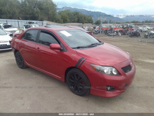 TOYOTA COROLLA 2010 2t1bu4ee6ac451322