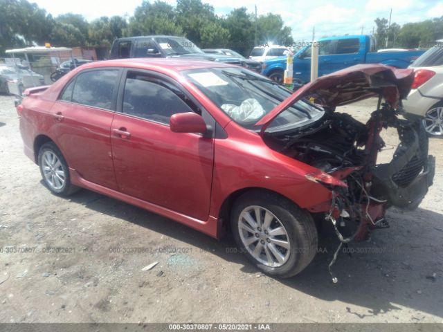 TOYOTA COROLLA 2010 2t1bu4ee6ac460795