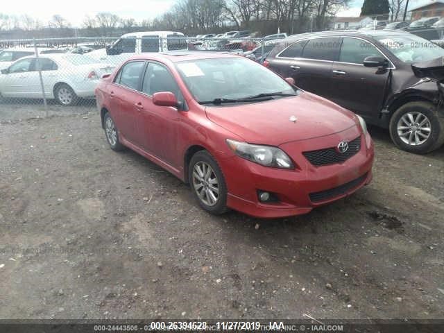 TOYOTA COROLLA 2010 2t1bu4ee6ac475247