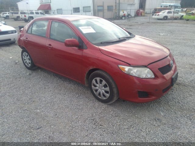 TOYOTA COROLLA 2010 2t1bu4ee6ac481663