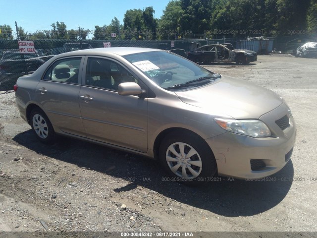 TOYOTA COROLLA 2010 2t1bu4ee6ac494414