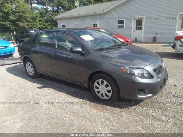 TOYOTA COROLLA 2010 2t1bu4ee6ac500549