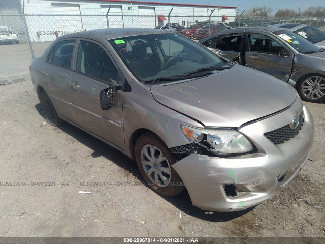 TOYOTA COROLLA 2010 2t1bu4ee6ac500891