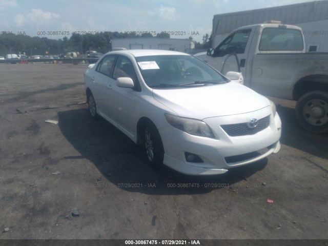 TOYOTA COROLLA 2010 2t1bu4ee6ac508487