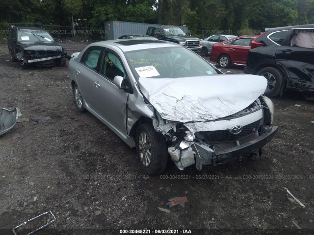 TOYOTA COROLLA 2010 2t1bu4ee6ac509476