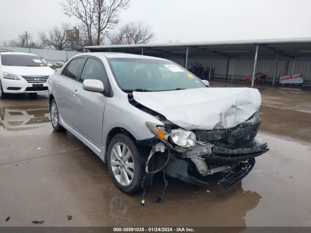 TOYOTA COROLLA 2010 2t1bu4ee6ac519389