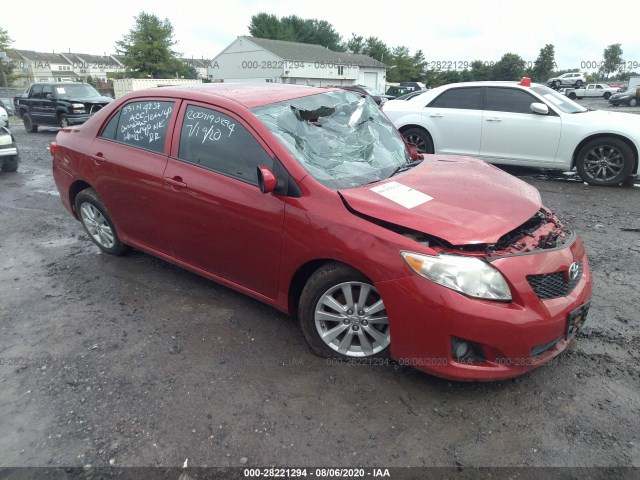 TOYOTA COROLLA 2010 2t1bu4ee6ac523619