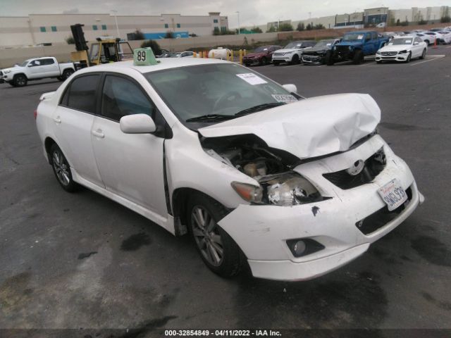 TOYOTA COROLLA 2010 2t1bu4ee6ac530537