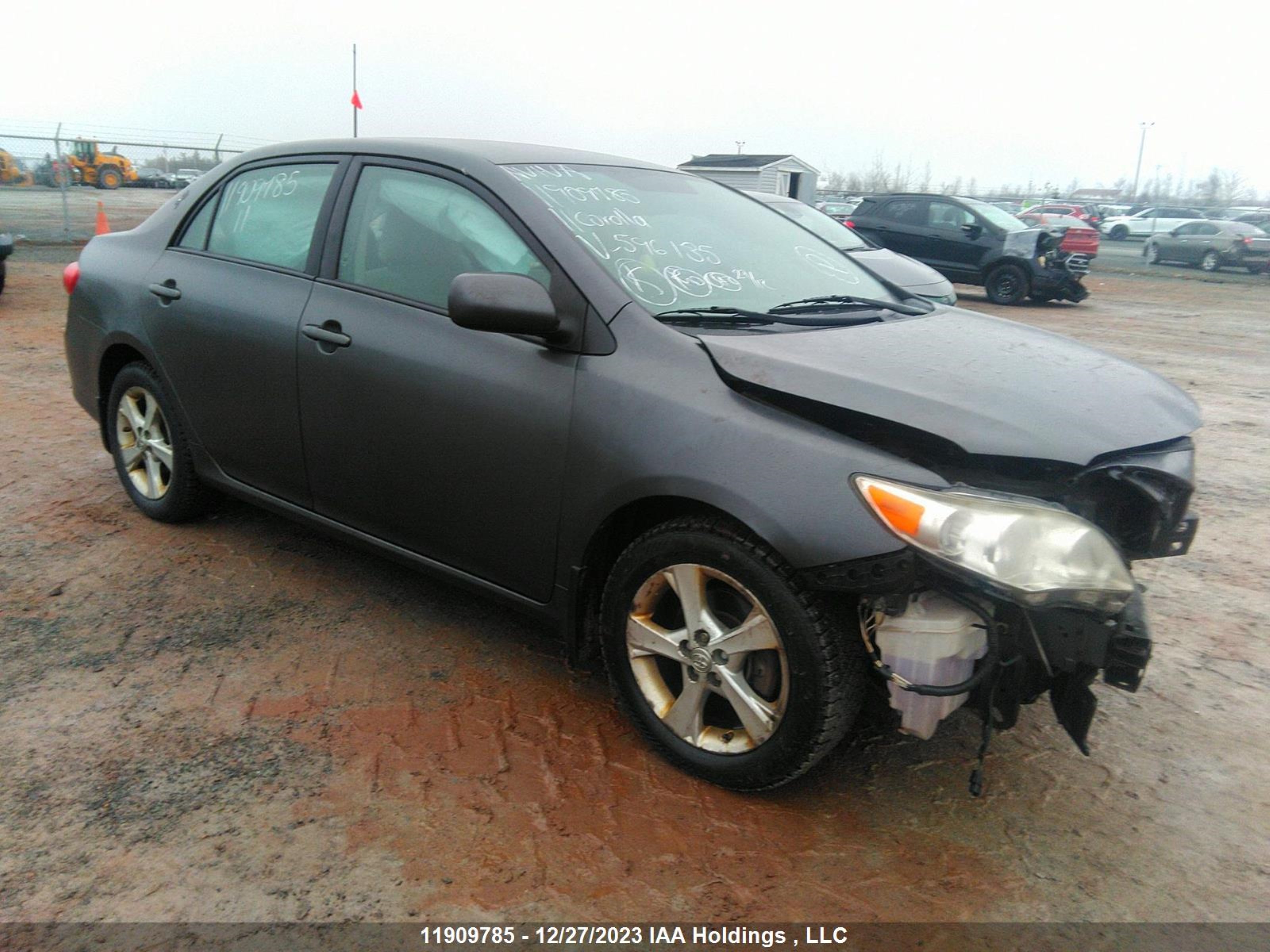 TOYOTA COROLLA 2011 2t1bu4ee6bc596135