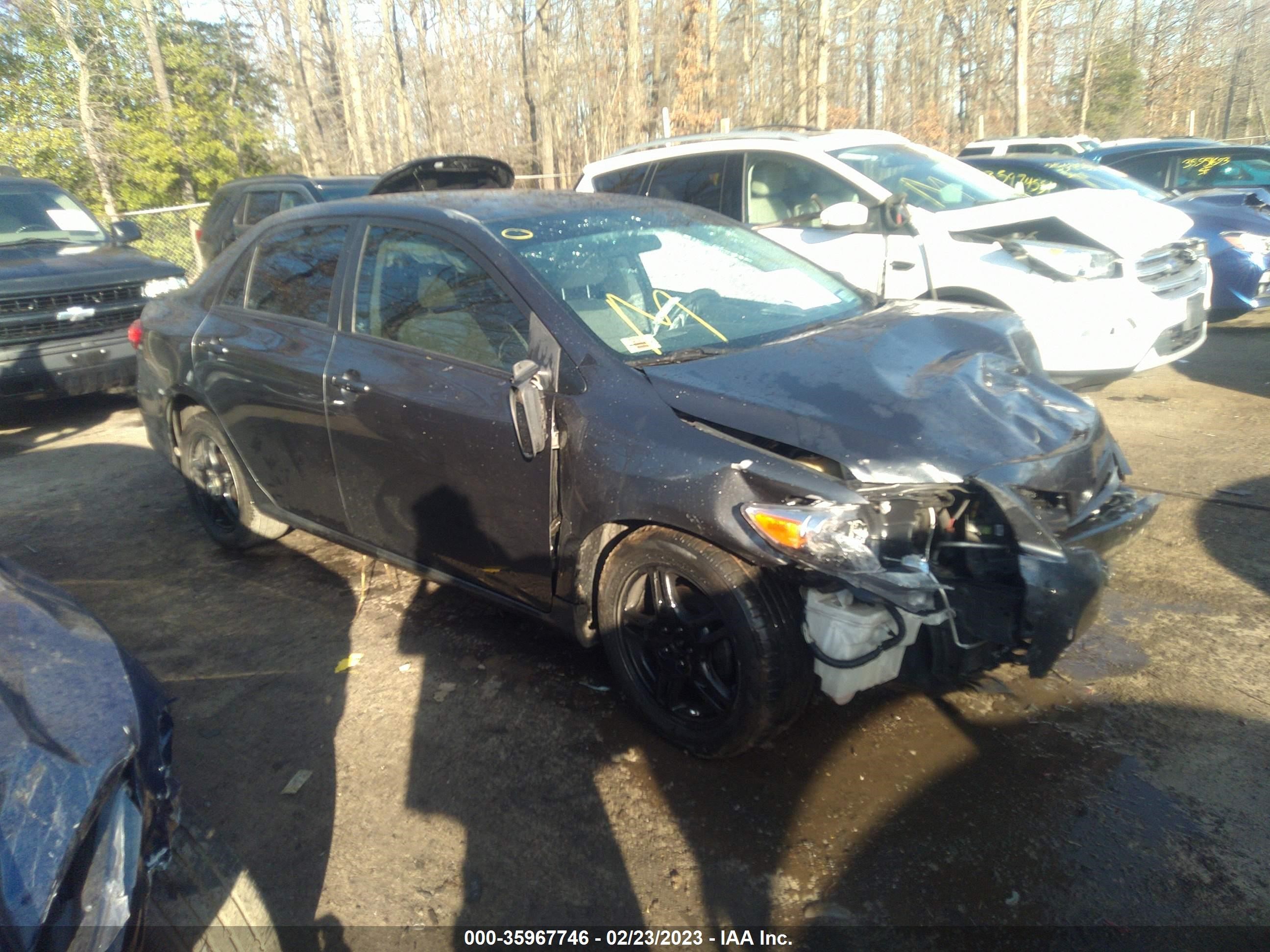 TOYOTA COROLLA 2011 2t1bu4ee6bc738497